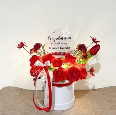 Bloom Box Akrilik Ucapan Grand Opening Cibinong